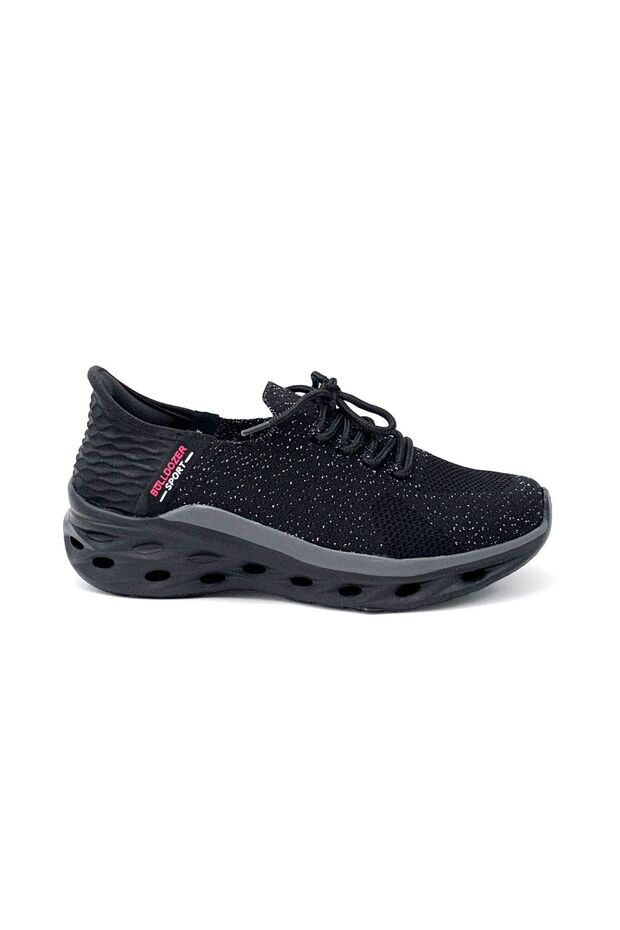 020 Memory Foam Insole Comfort Daily Women's Sports Shoes Black