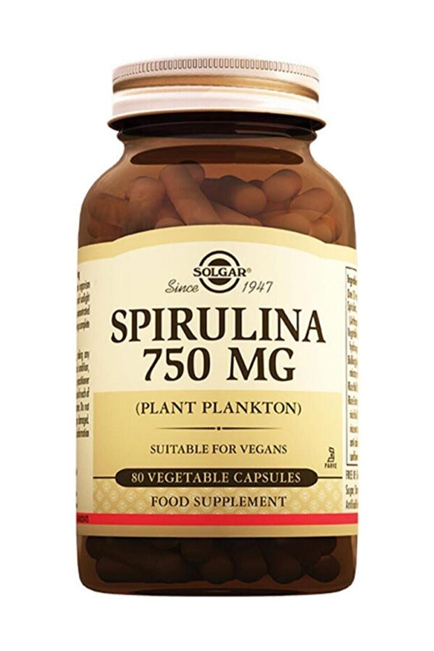Spirulina 750 mg 80 Kapsül - 1