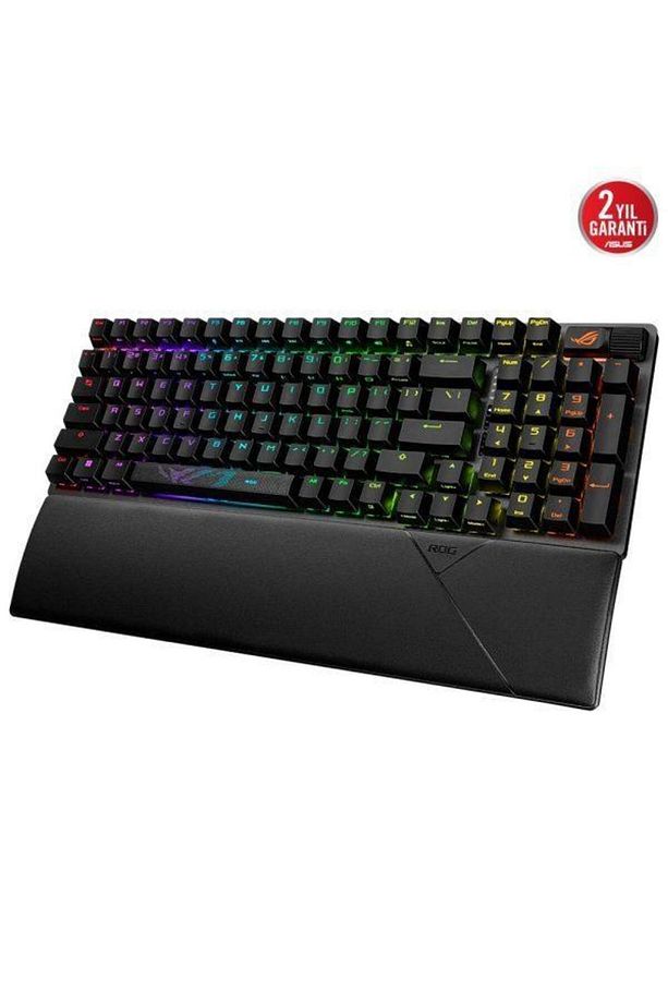 Rog Strıx Scope Iı 96 Nx Snow Kablosuz Rgb Gamıng Klavye Eng - 3