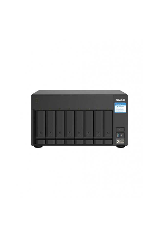 Turbonas Ts-832Px-4G, 4Gb Ram, 8Xslots, Tower Nas