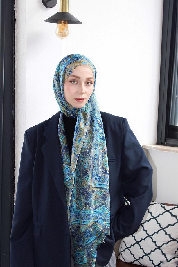 Hint İpeği Şal & Fular - 1