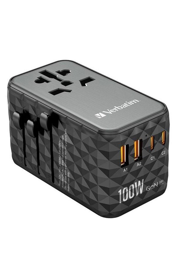 Chr Ata-06 Gan Iıı Evrensel Seyahat Adaptörü 100w - 1