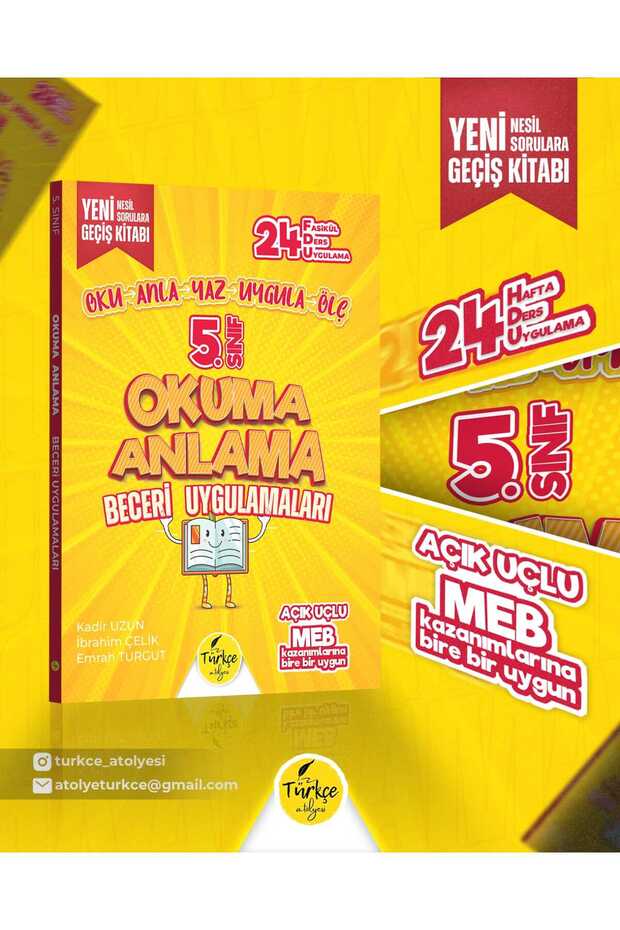 5. Sınıf Okuma Anlama Beceri Uygulamaları - 4