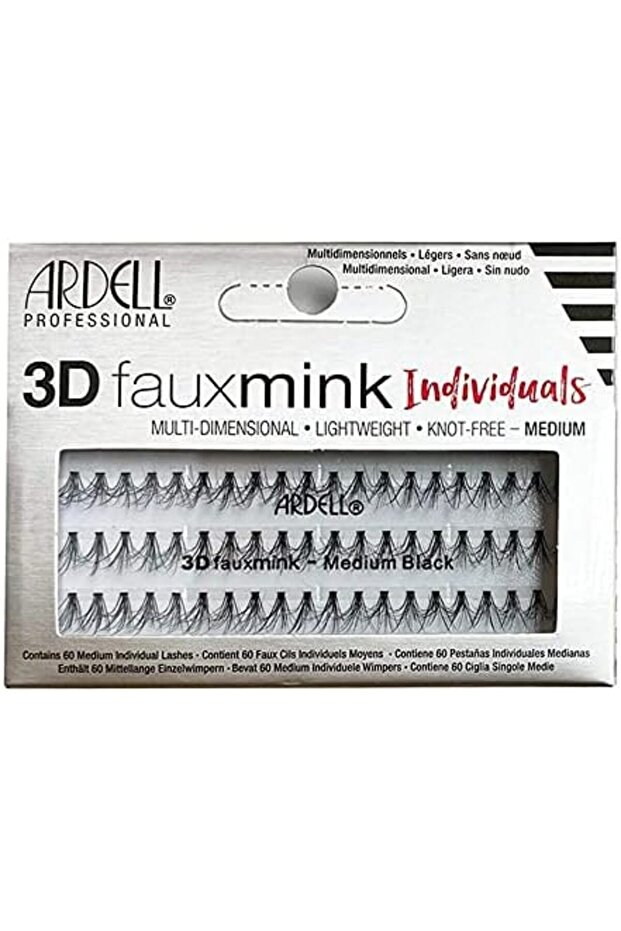 3d Faux Mink Individuals, Luxuriously Lightweight And Knot-free - Medium