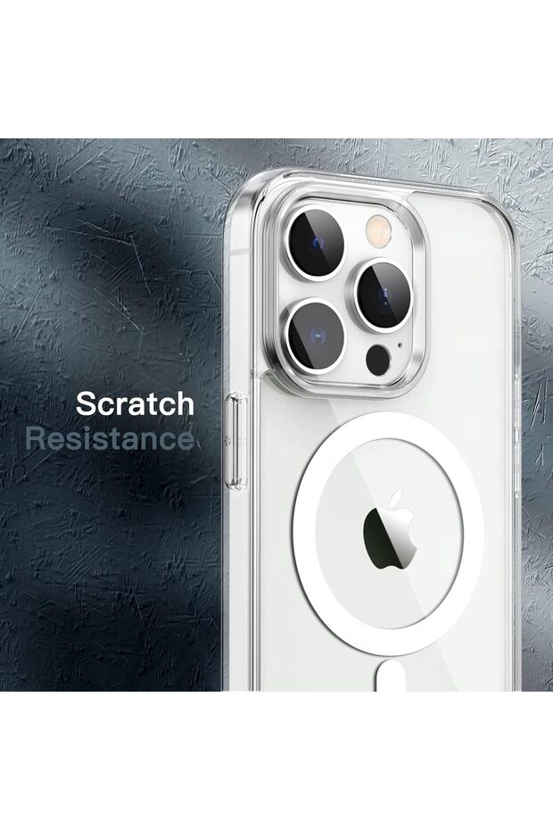 Magnetic Case for iPhone 14 MAX (PLUS)6.7" – MagSafe, Shockproof Bumper , Clear Anti-Scratch Case - 6