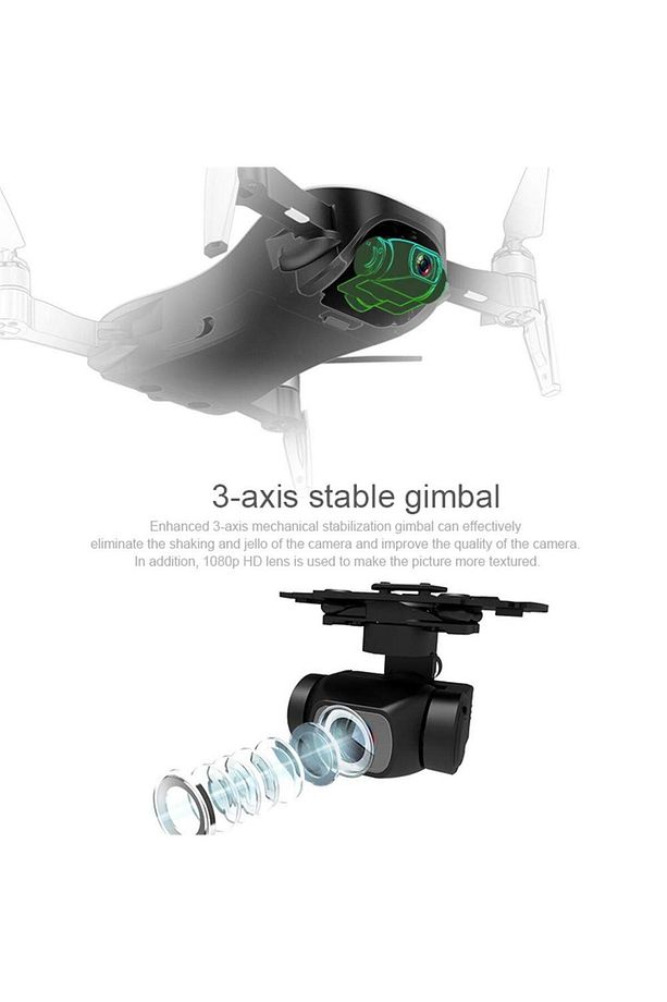 JRC X12 AURORA 4K 5G WIFI 1.2km FPV GPS 3 Axis. Gimbal ile Katlanabilir RC Drone 50X Dijital Zoom - 7