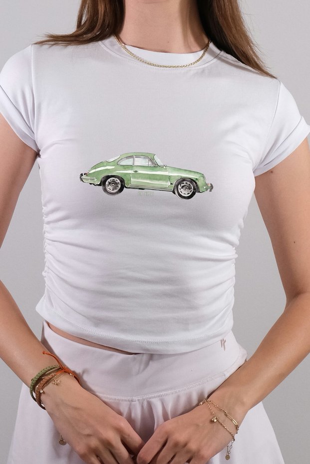Kadın crop T-Shirt c19