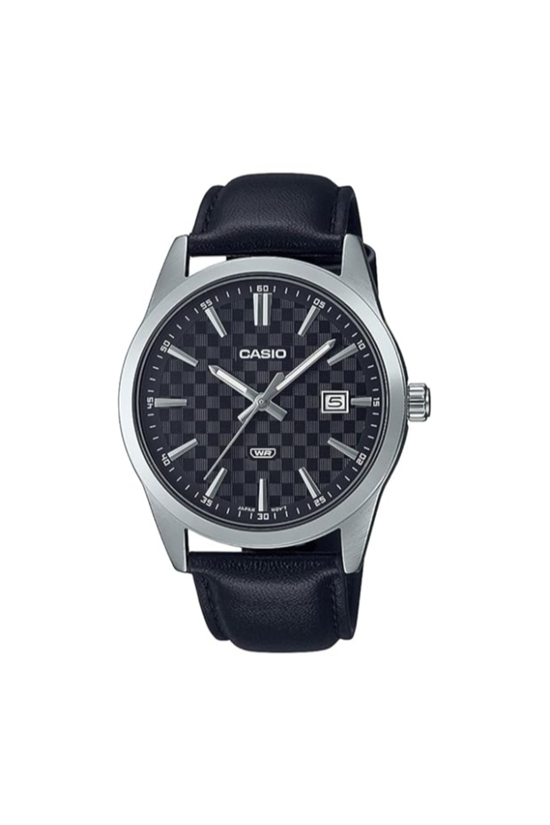 CASIO Men's Analog Black Dial Watch - MTP-VD03L-1AUDF - 2