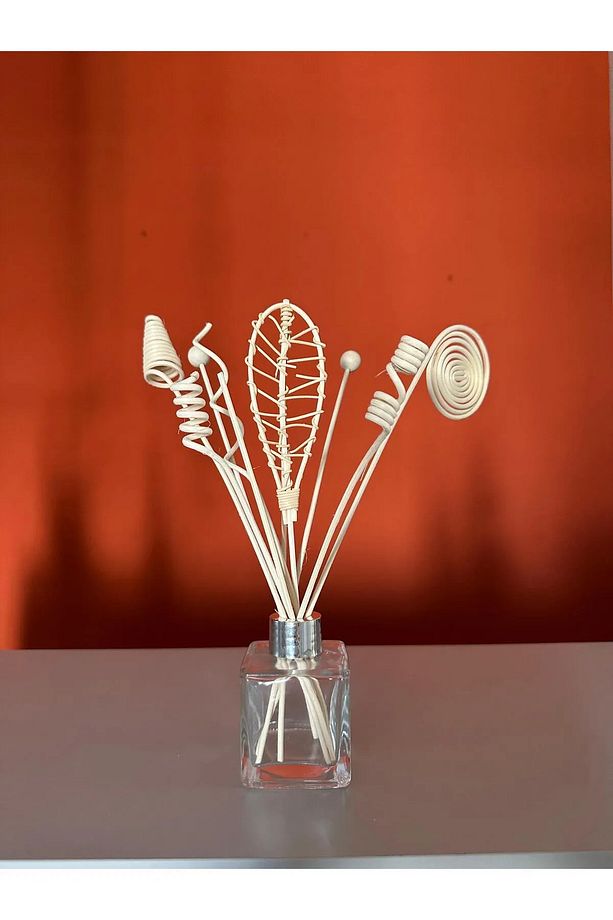 10 Adet Rattan Dekoratif Şık Koku Çubuğu, Çubuk Aromaterapi Dağıtıcı - 3