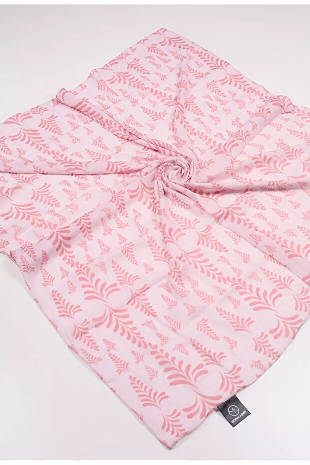 PAMUKLU BAMBU EŞARP - 1