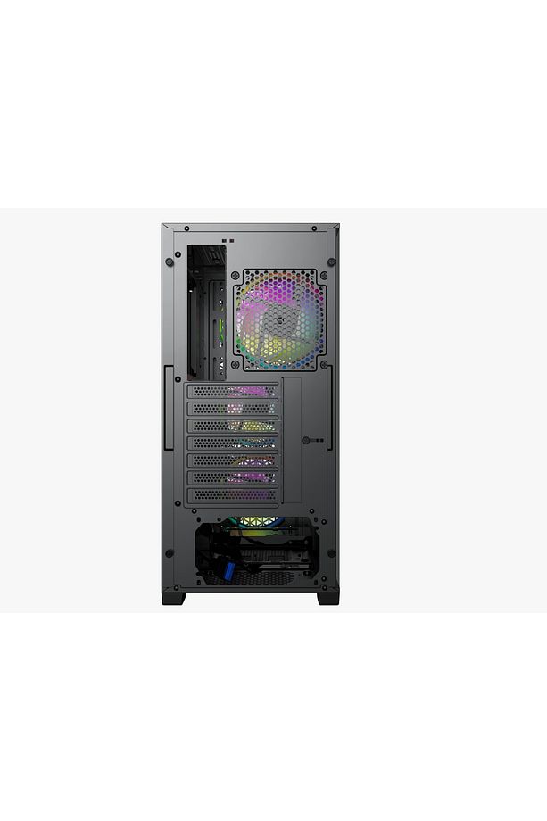 NİRSA GAMING PRO 4 x 120 MM BLACK ARGB FANLI BİLGİSAYAR KASASI - 9