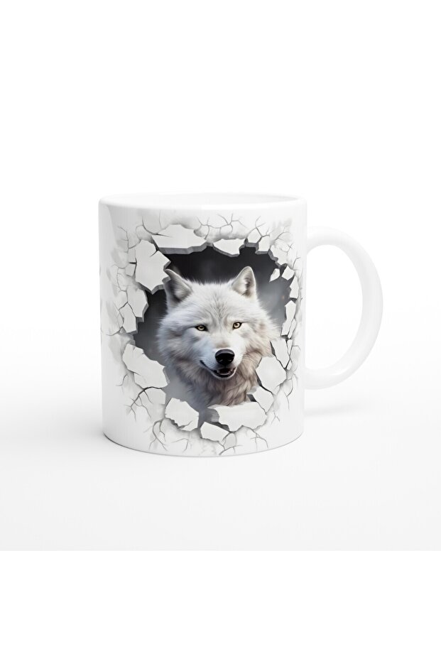 كوب كسر الجدار الذئب الأبيض - 3