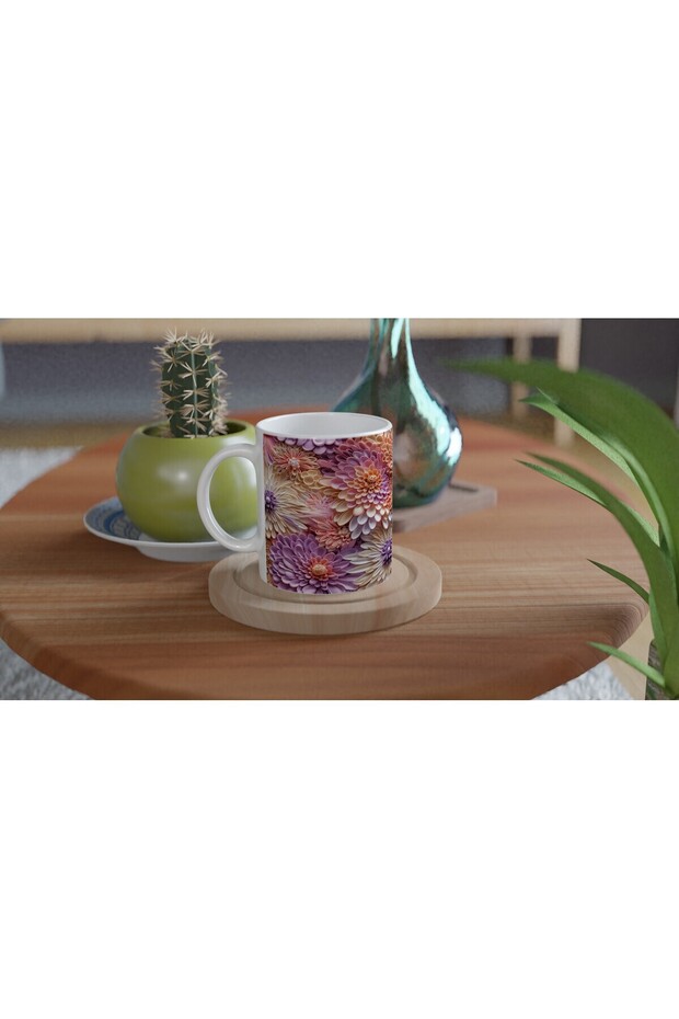 Pink Spring Explosion Mug - 4