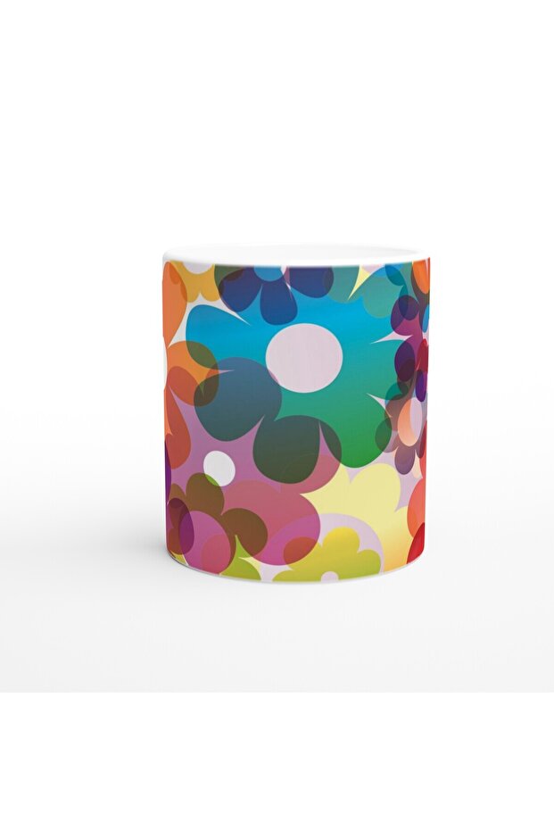 Retro Flower Explosion Mug - 2