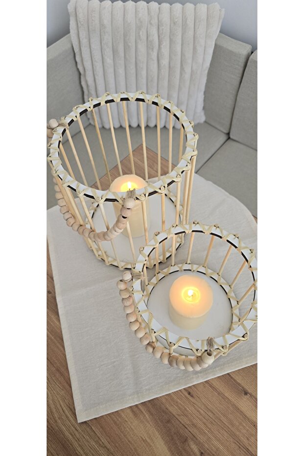 سلة ديكور مكونة من قطعتين - 2