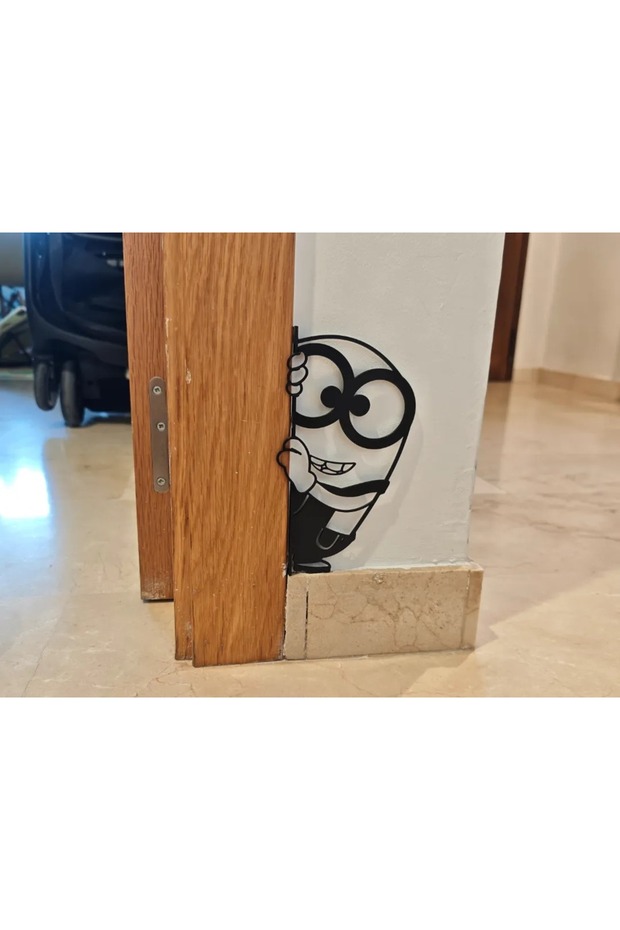 Minion Kapı yanı Duvar Süsü / 2li Set (Sağ-Sol ) - 1