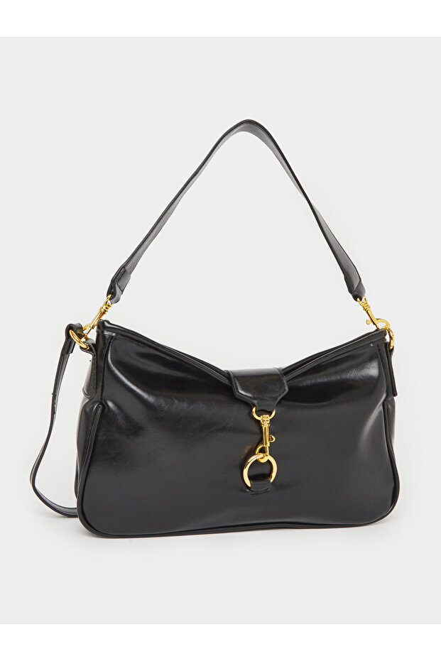 حقيبة يد صلبة بحزام قابل للتعديل - 1