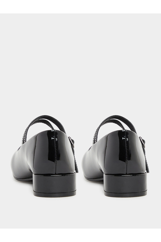 حذاء باليرينا ذو حزام مزدوج متين - 5