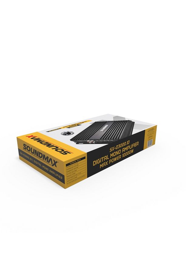 SX-3000.1D-1 OHM 3000W RMS-PROFESYONEL-BAS KUMANDALI-MONO ANFİ - 2