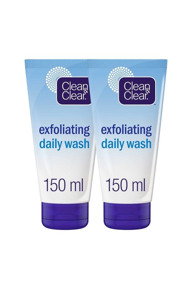 Clean & Clear Daily Face Wash Oil-Free Gentle Cleanser for Clear, Fresh and Healthy Skin