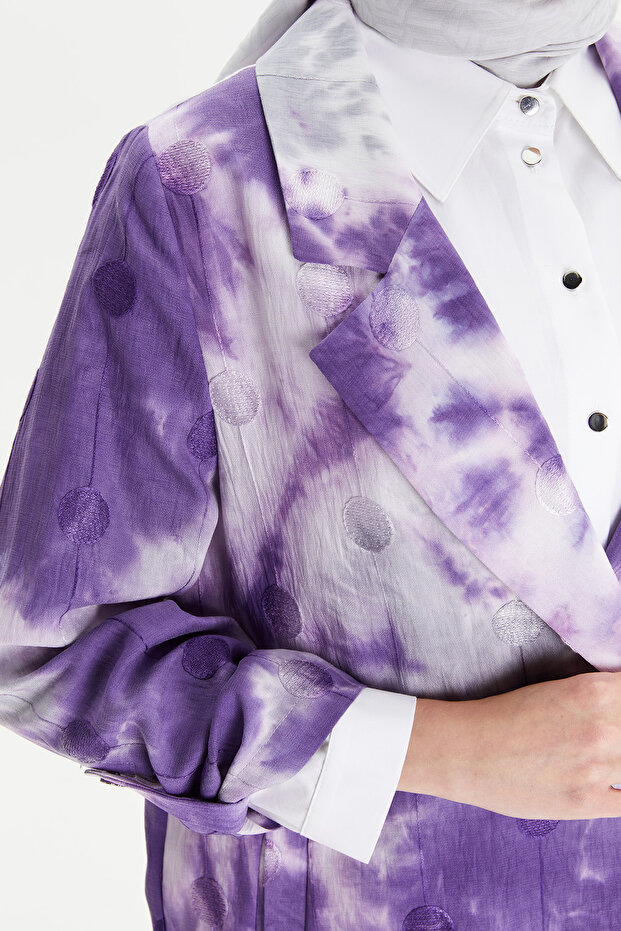 Ebruli Kruvaze Ceket - 5