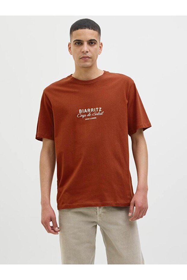 Slogan Print Short Sleeve T-Shirt