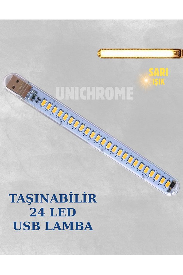 Taşınabilir Mini Usb Led Lamba 24 Günışığı Led 5730 Smd Kamp Stick Led - 1