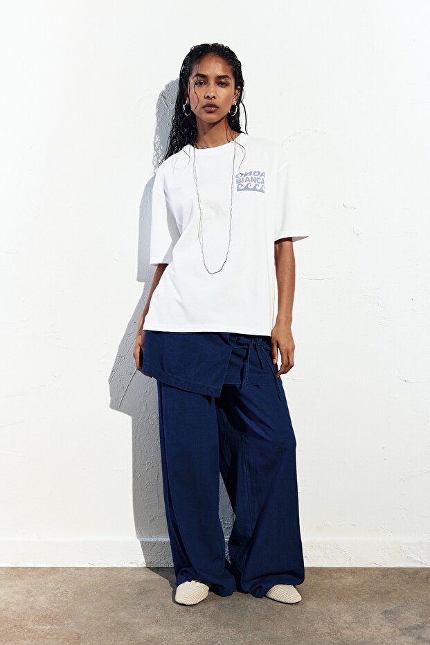 Dalgalar ve yunuslar tişört - 3