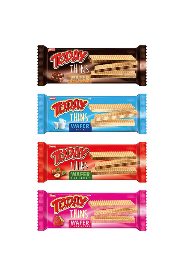 Today Thins Gofret Mix (1 Paket) - 1