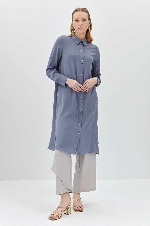 Basic Tunik Gri - 3