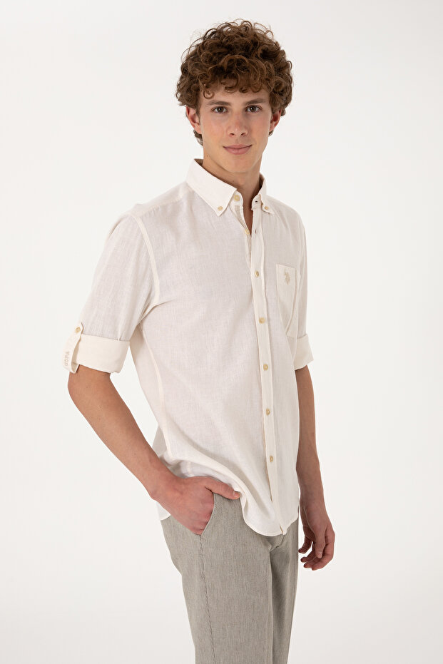 Men's Stone Long Sleeve Shirt 50300226-Vr049