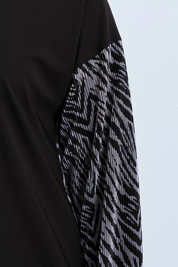 Rahat Kalıp Örme Çelik Tunik Antrasit - 2