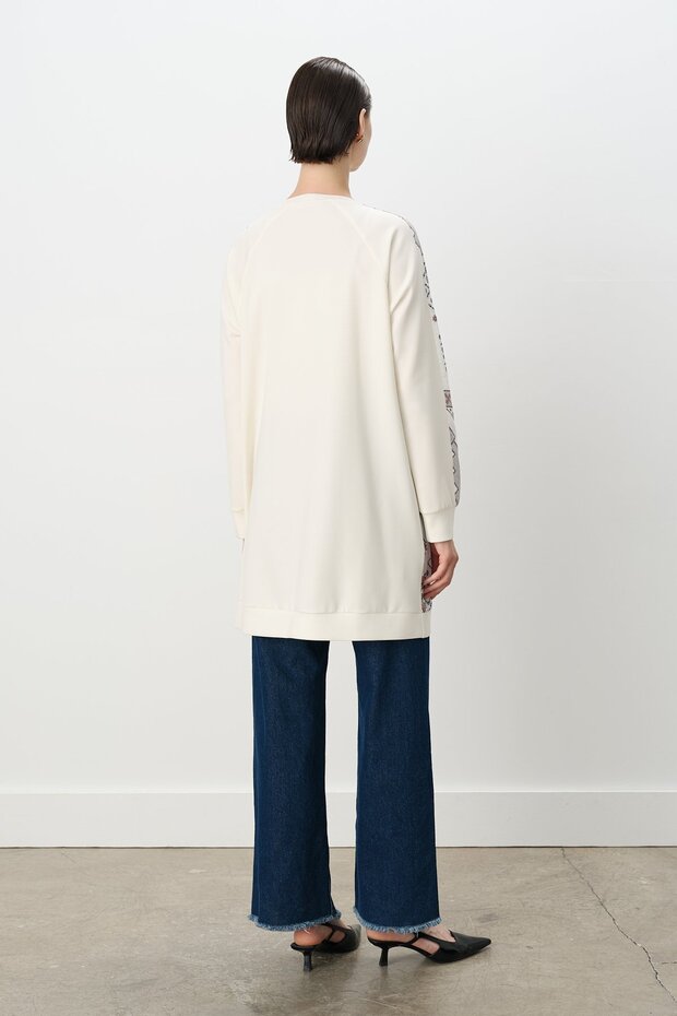 Rahat Kalıp Bambu Tunik Ekru - 4