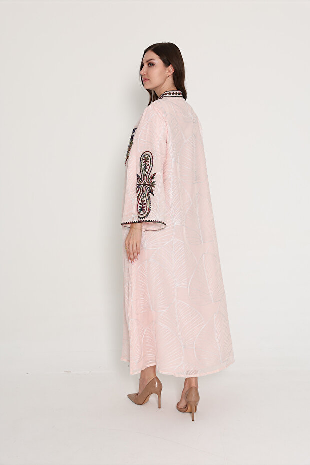 جلابية من الكريستال والخيوط الأنيقة - 4