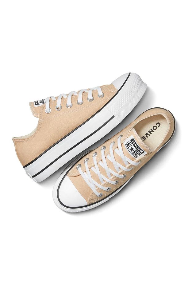 Chuck Taylor All Star Unisex Bej Sneaker Ayakkabı A11877C - 5