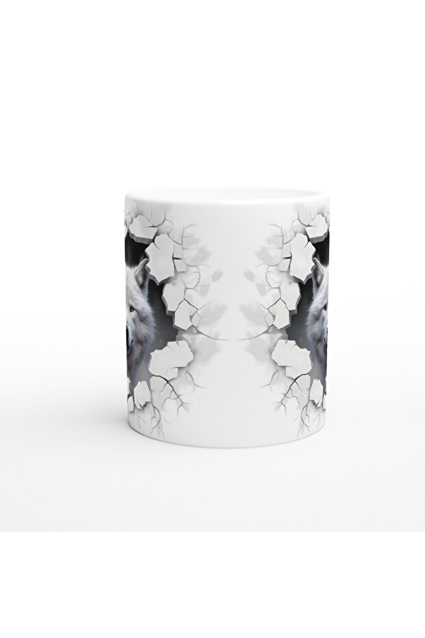كوب كسر الجدار الذئب الأبيض - 2
