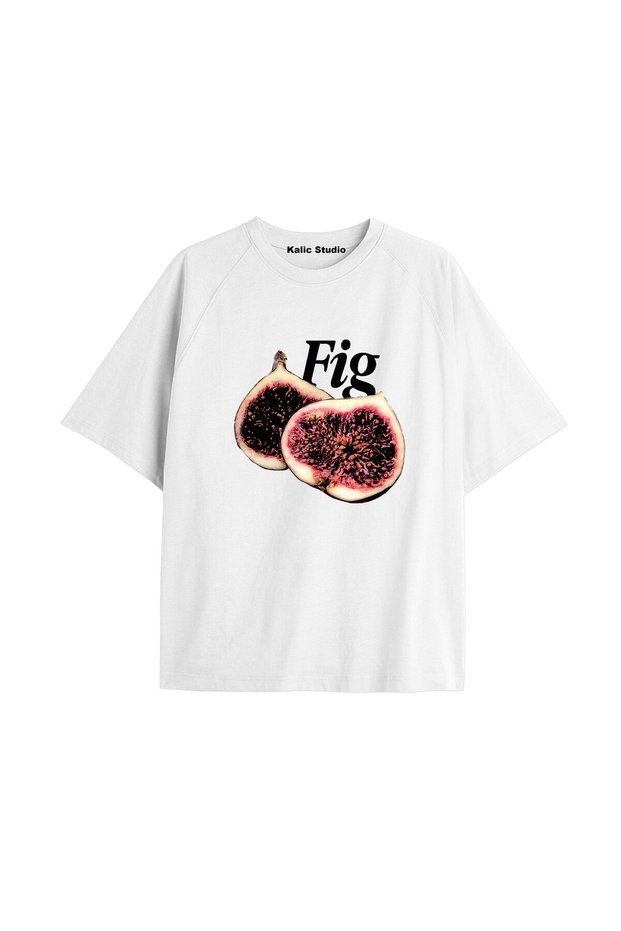 Y2K Vintage Pickles Printed White T-Shirt Kod 203