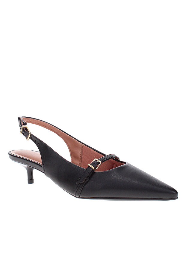 Vizzano Ladies Low Heel Sandals Black | Made In Brazil