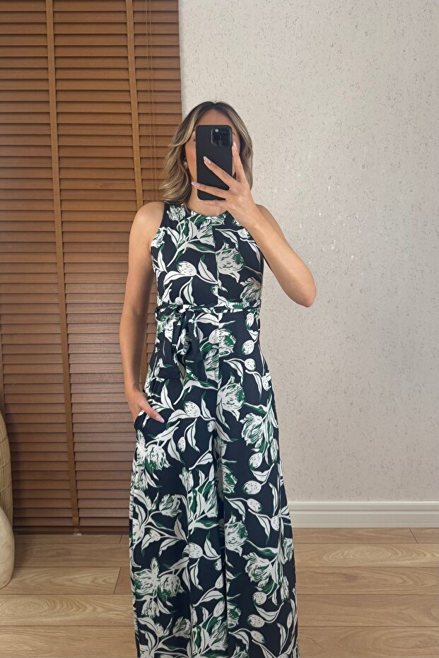 İnes İspanyol Kuşaklı Tulum - 2