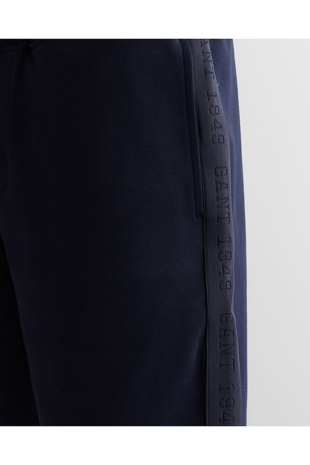 Erkek Lacivert Regular Fit Logolu Şort - 5