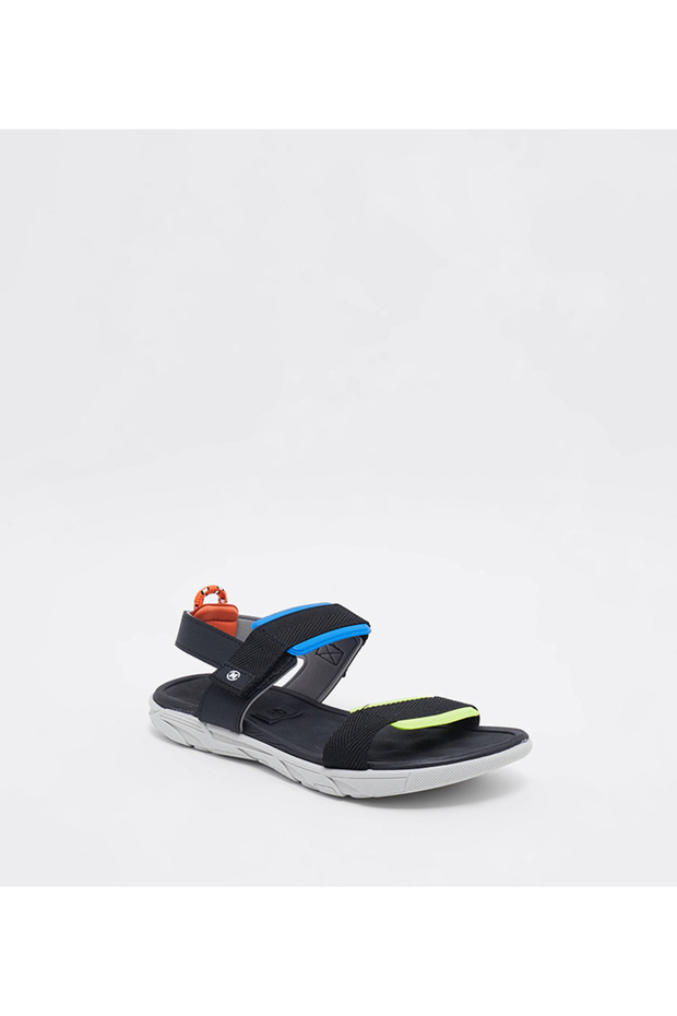 Junior Boys Sandals/Chappals Black | Made In Brazil