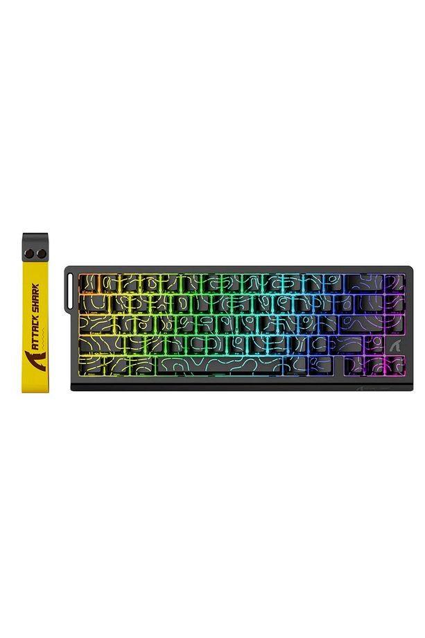 X68PRO HE Wireless Kablosuz Rapid Trigger Snap Tap Hall Efect Keyboard Magnetic Switch - 1