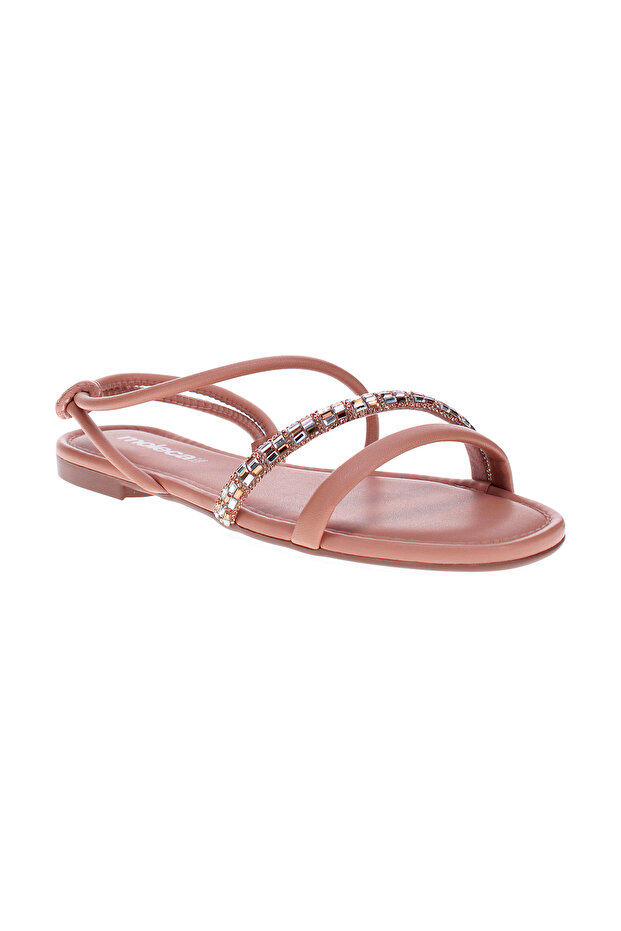 Ladies Flat Sandals Nude | Made In Brazil - 1