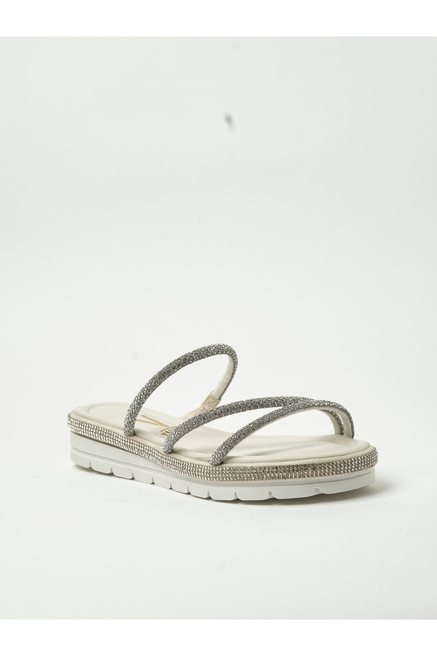 Vizzano Ladies Comfort Sandals Off White | Made In Brazil
