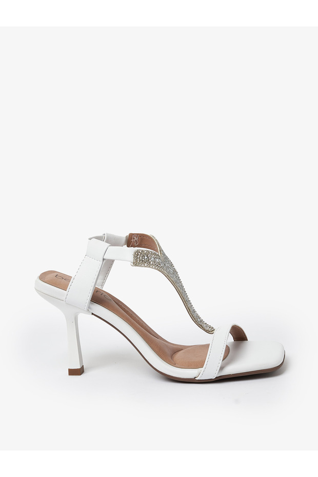 Ladies Party Sandals White | Made In Brazil