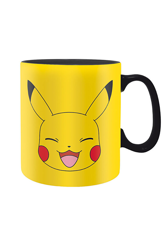 Pokemon Mug Black Ceramic Cup for Coffee and Drinks 11 oz