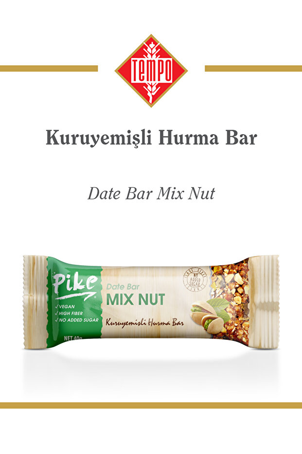 Nutty Date Bar 40 g X 12 Pieces - 2