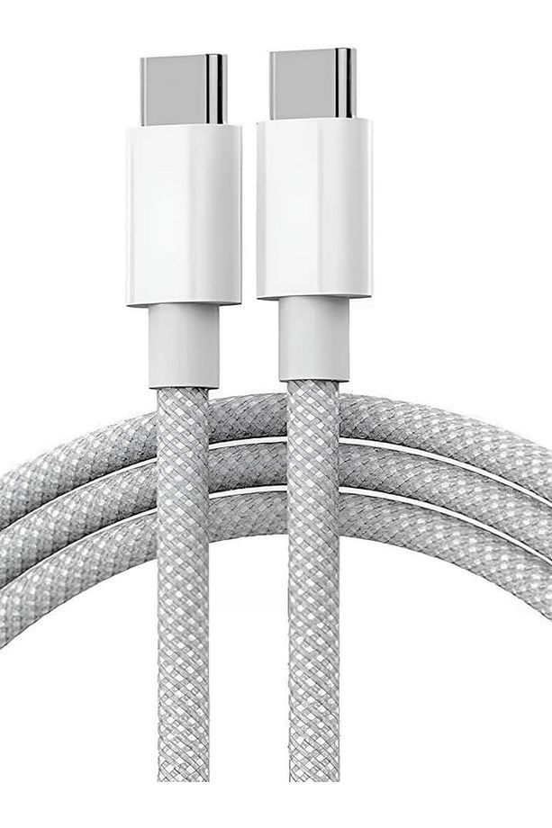İphone 15 / 16 Pro Max Uyumluusb-c Hızlı Hasır Şarj Kablosu 1 Metre - 1