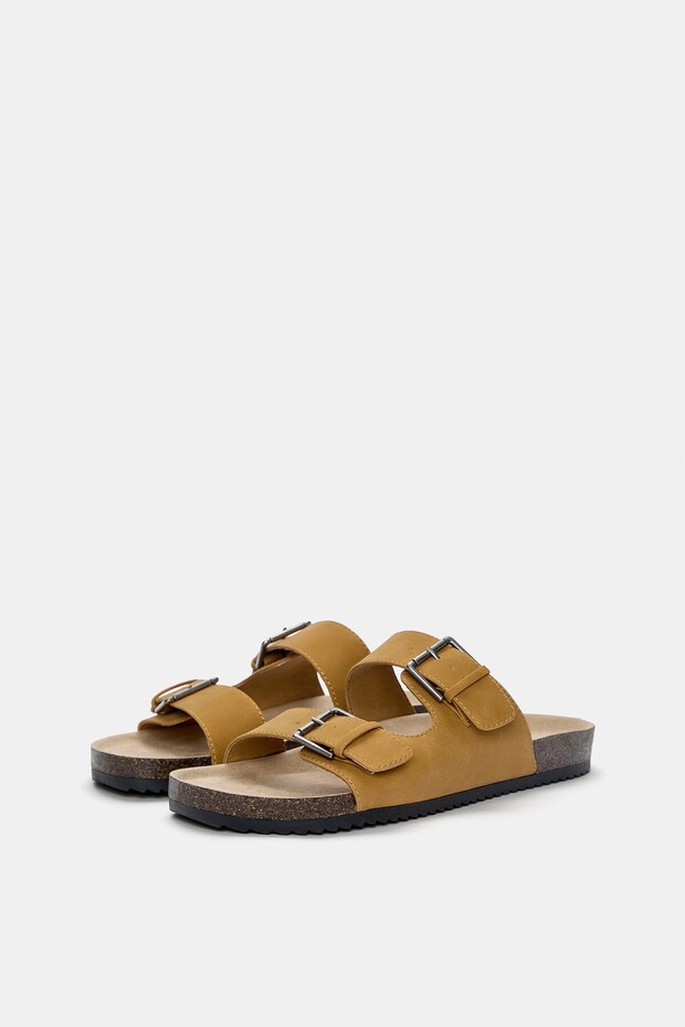 Tokalı düz terlik - 4