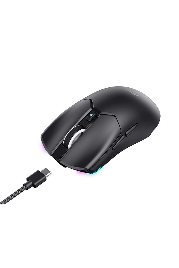 Gamenote MS974WB PAW3311 Ultra Hafif 12.000 DPI RGB Gaming Oyuncu Mouse 2.4GHz + Bluetooth 5.1 - 7
